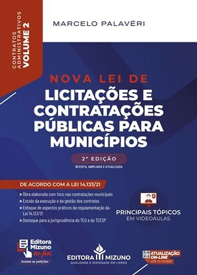 Nova Lei de Licitações e Contratações Públicas para Municípios - 2ª edição: Volume II - Contratos Administrativos