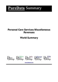 Personal Care Services Miscellaneous Revenues World Summary: Market Values & Financials by Country