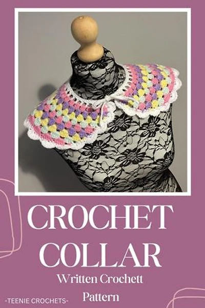 Crochet Collar - Written Crochet Pattern