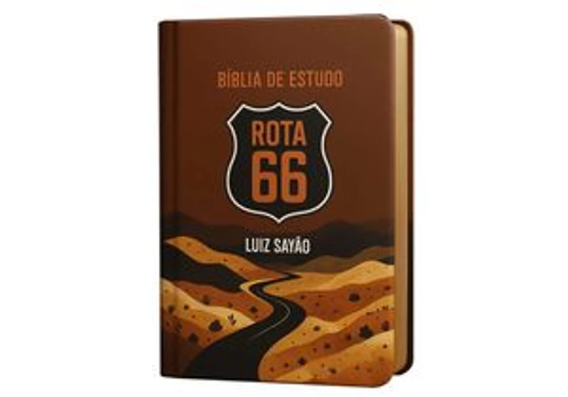 Bíblia de Estudo Rota 66: Um tour guiado pela bíblia com Luiz Sayão
