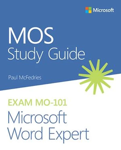Mos 2016 Study Guide For Microsoft Word Expert