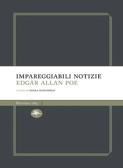 Impareggiabili notizie