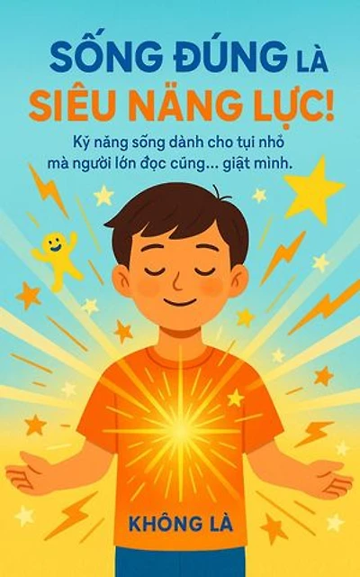 SỐNG ĐÚNG LÀ SIÊU NĂNG LỰC: Kỹ năng sống dành cho tụi nhỏ – mà người lớn đọc cũng… giật mình!: Giáo dục