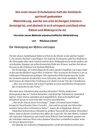 Die neue Schulwissenschaft Teil 1: Ein neues und holistisches Fundament für heutige Forschung und Wissenschaft