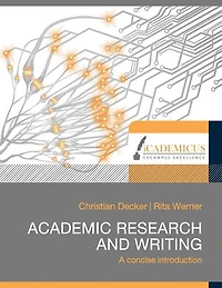 Academic research and writing: A concise introduction