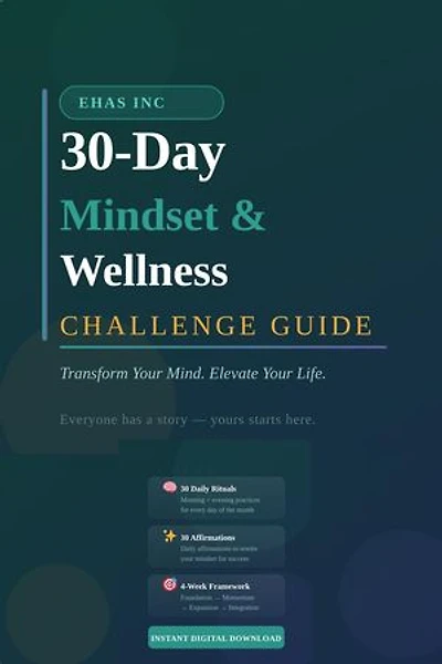 30-Day Mindset & Wellness Challenge Guide