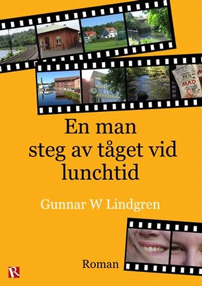 En man steg av tåget vid lunchtid