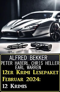 12er Krimi Lesepaket Februar 2024: 12 Krimis