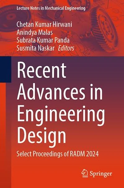 Recent Advances Engineering Design: Select Proceedings of RADM 2024