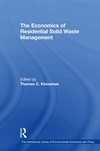 The Economics of Residential Solid Waste Management