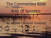 Acts Of Apostles Chapters 1-7: An In-Depth Bible Study Platform