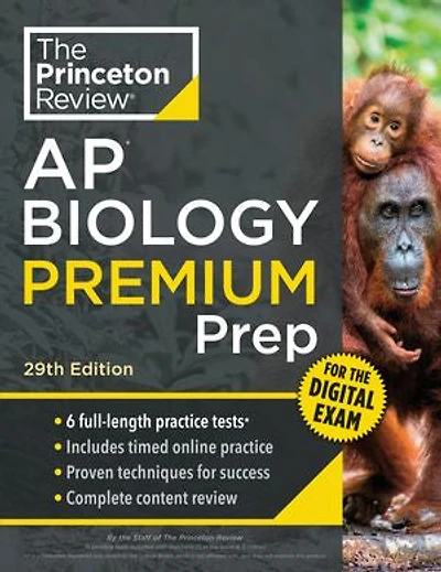 Princeton Review AP Biology Premium Prep, 29th Edition: 6 Practice Tests + Digital Online Content