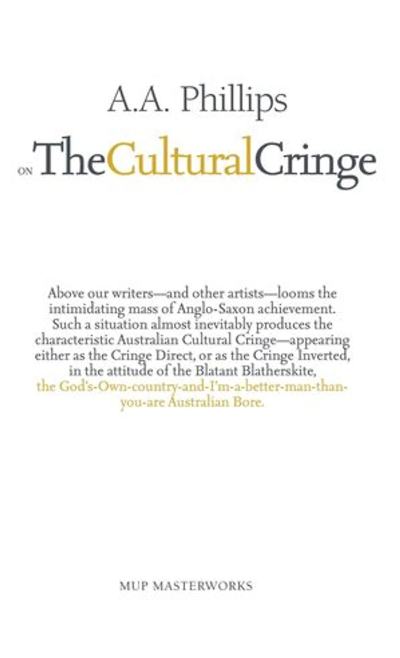 On The Cultural Cringe