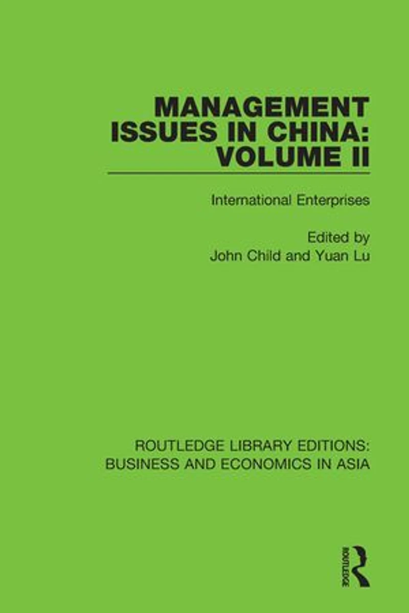 Management Issues China: Volume 2: International Enterprises