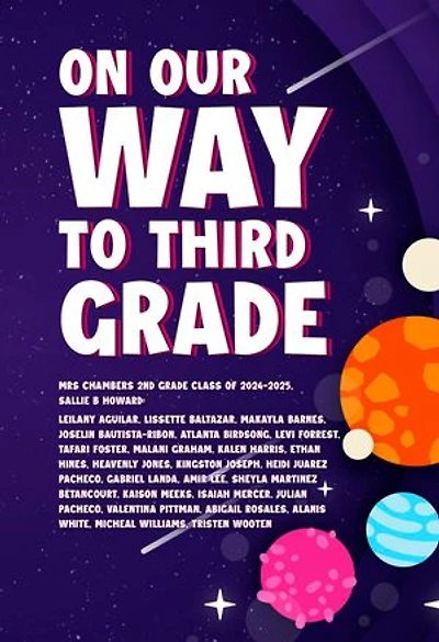 ON OUR WAY TO THIRD GRADE
