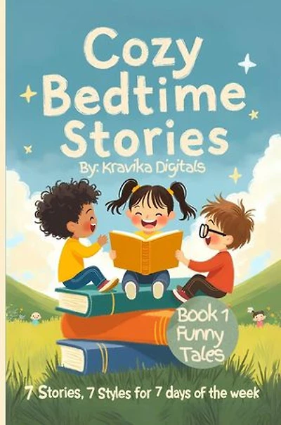 Cozy Bedtime Stories(Book 1- Funny Stories) | 7 Stories in 7 different illustration styles for a week full of fun: Cozy Bedtime Stories