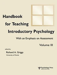 Handbook for Teaching Introductory Psychology: Volume Ii
