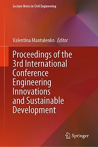 Proceedings of the 3rd International Conference Engineering Innovations and Sustainable Development