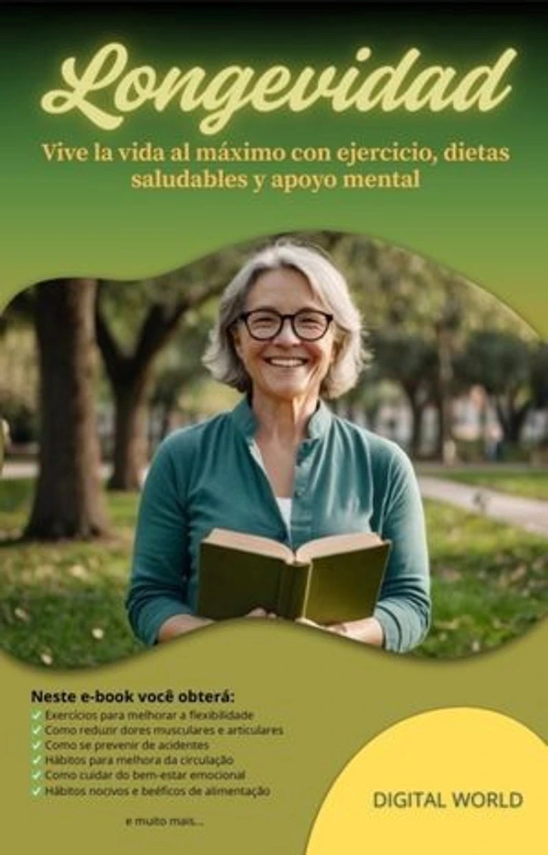 Longevidad: Disfruta la vida al máximo con ejercicio, dietas saludables y apoyo mental