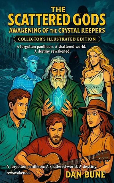 The Scattered Gods: Awakening of the Crystal Keepers (Illustrated Edition)