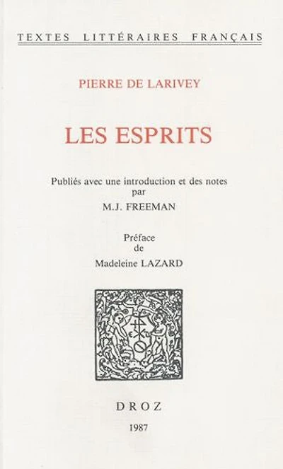 Les Esprits / Préface de Madeleine Lazard