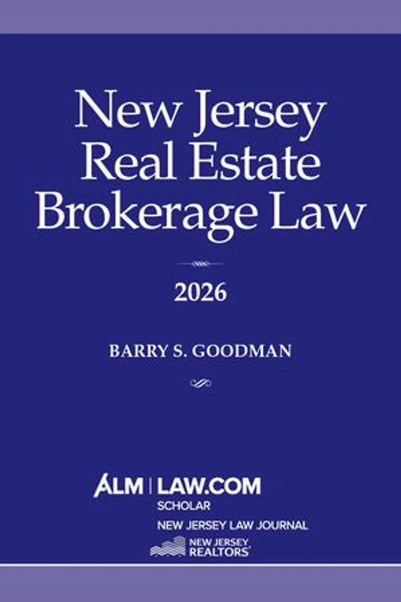 New Jersey Real Estate Brokerage Law 2026