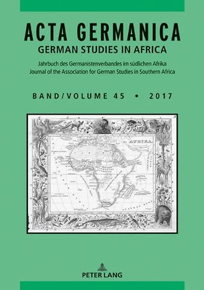 Acta Germanica: German Studies Africa