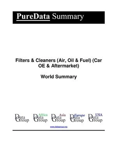 Filters & Cleaners (Air, Oil & Fuel) (Car OE & Aftermarket) World Summary: Market Values & Financials by Country