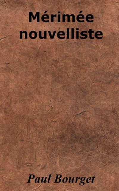 Mérimée nouvelliste
