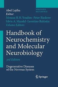 Handbook of Neurochemistry and Molecular Neurobiology: Degenerative Diseases the Nervous System