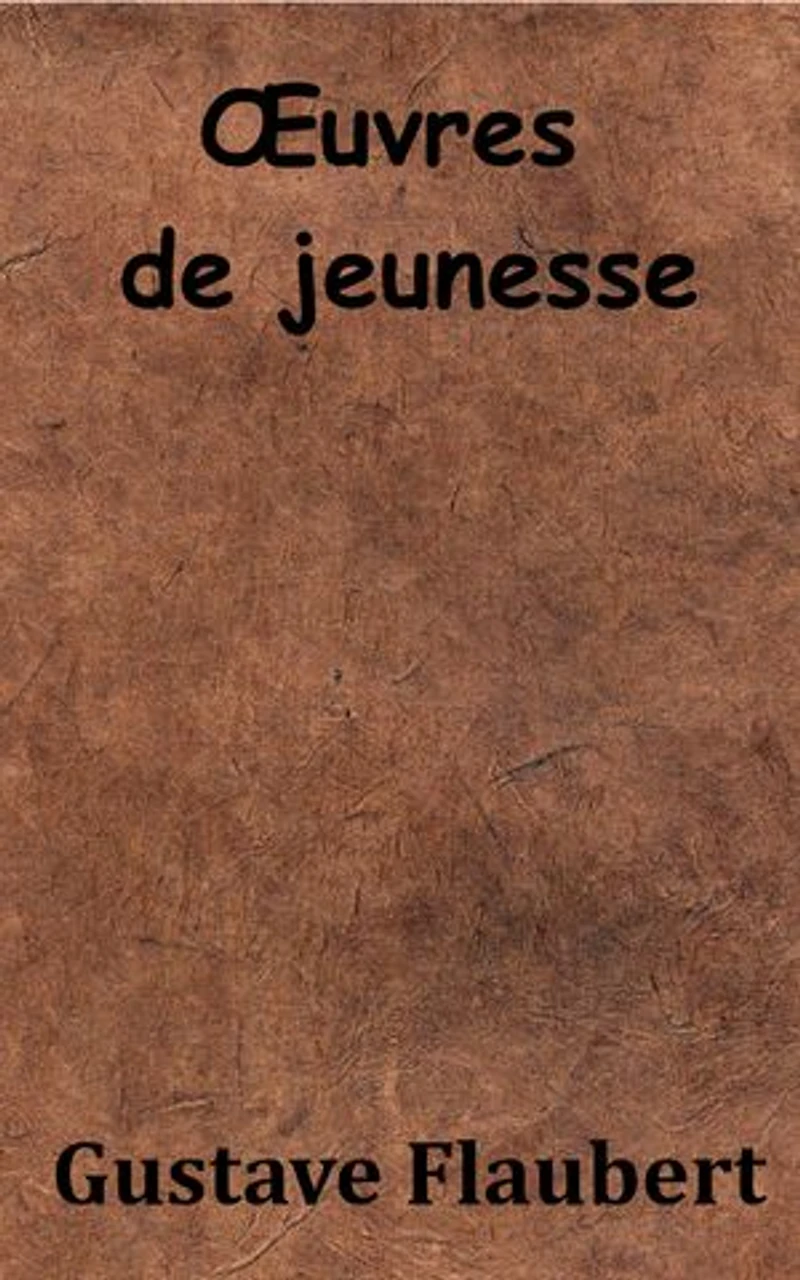 Œuvres de jeunesse