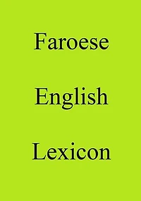 Faroese English Lexicon