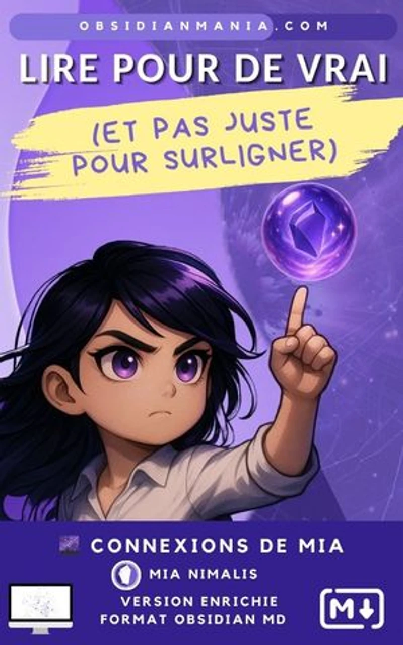 001 Connexions de Mia - Lire pour vrai (version MD): Et pas juste pour surligner