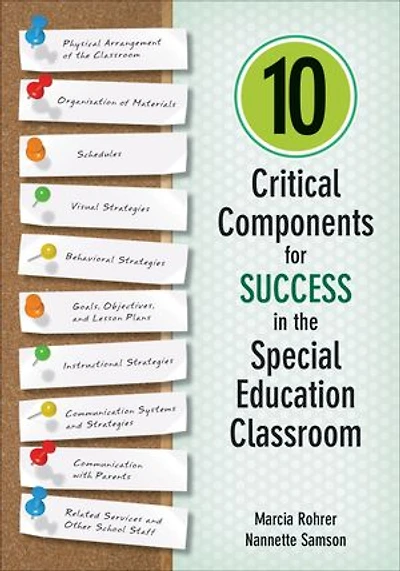 10 Critical Components for Success the Special Education Classroom