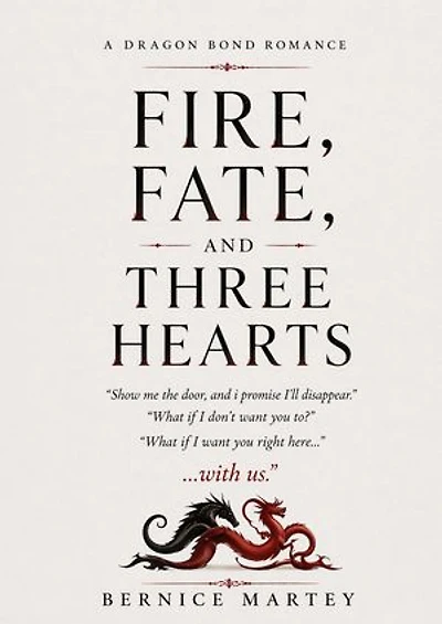 Fire, Fate and Three Hearts: Dragon Bond Romance, #1