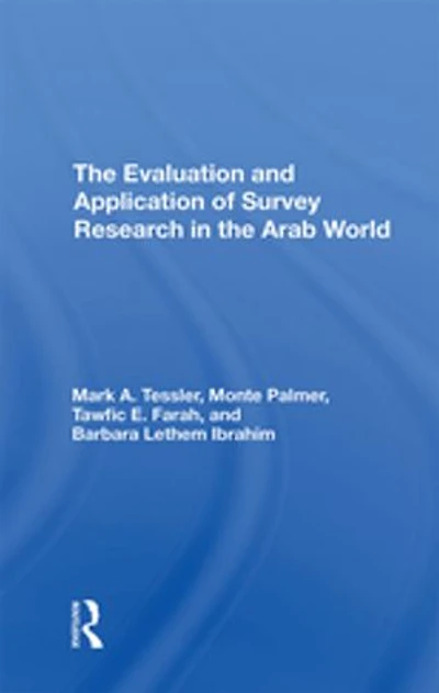 The Evaluation And Application Of Survey Research Arab World
