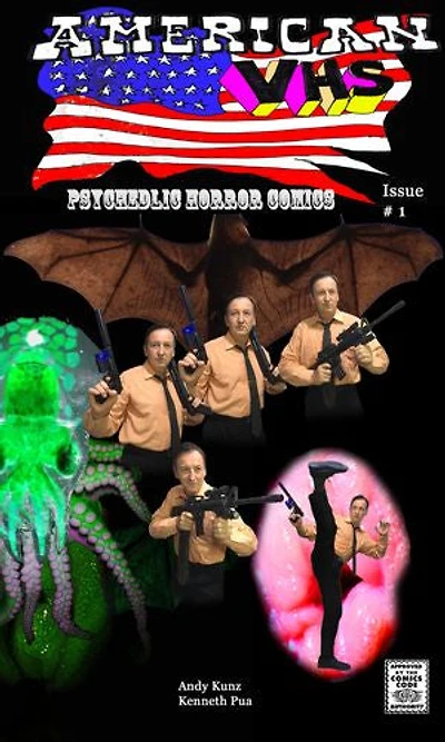 American VHS Psychedelic Horror Comics: Featuring Shingo Kiron
