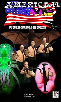 American VHS Psychedelic Horror Comics: Featuring Shingo Kiron