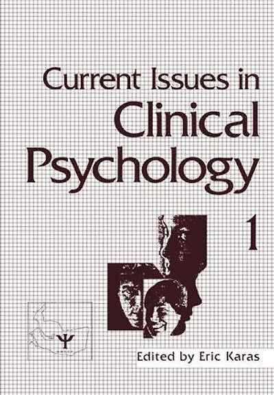 Current Issues Clinical Psychology: Volume 1