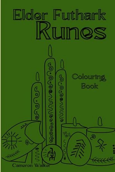 Elder Futhark Runes: Coloring & Practice Book
