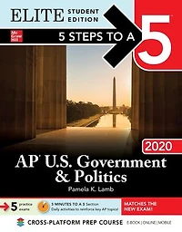 5 Steps to a 5: AP U.S. Government & Politics 2020 Elite Student Edition