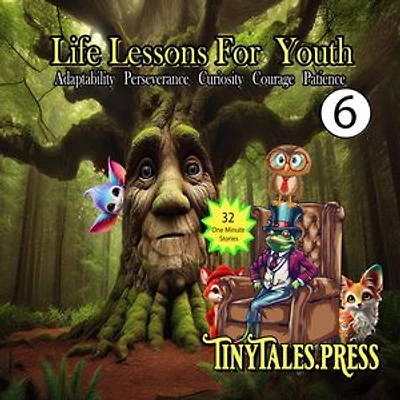 Life Lesson for Youth #6, Adaptability, Perseverance, Curiosity, Courage, Patience: Tiny Tales Books, #6