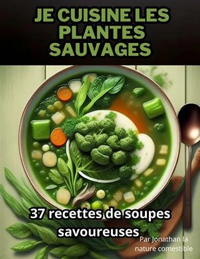 Je cuisine les plantes sauvages: 37 recettes de soupes savoureuses pour émerveillez vos papilles et Faire le plein de vitamines