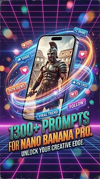 1,300+ Prompts for Nano Banana Pro