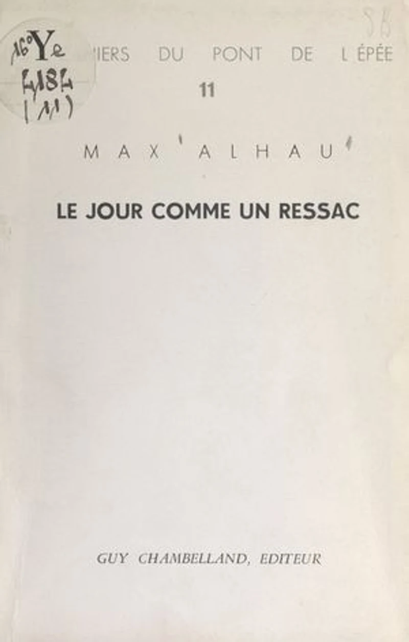 Le jour comme un ressac
