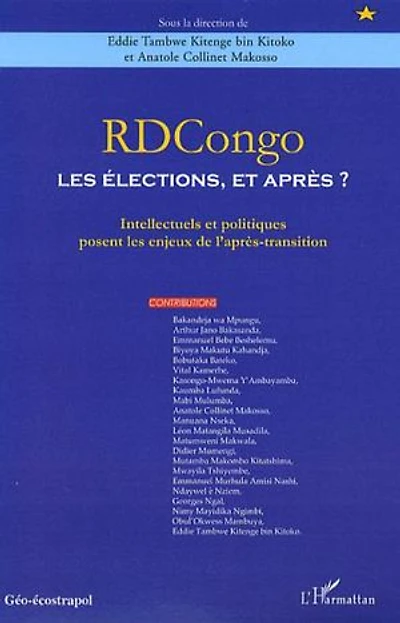 R-d congo les élections et après