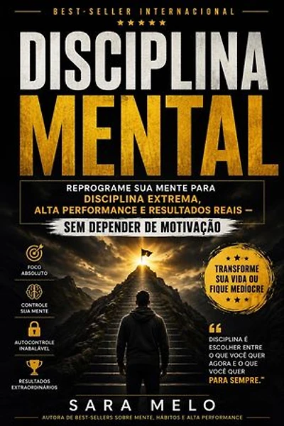 Disciplina Mental: Reprograme sua mente para disciplina extrema, alta performance e resultados reais — sem depender de motivação