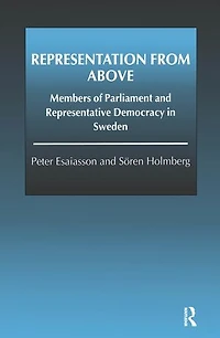 Representation From Above: Members Of Parliament And Representative Democracy Sweden
