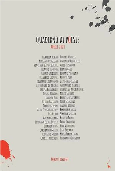 Quaderno di Poesie Aprile 2023