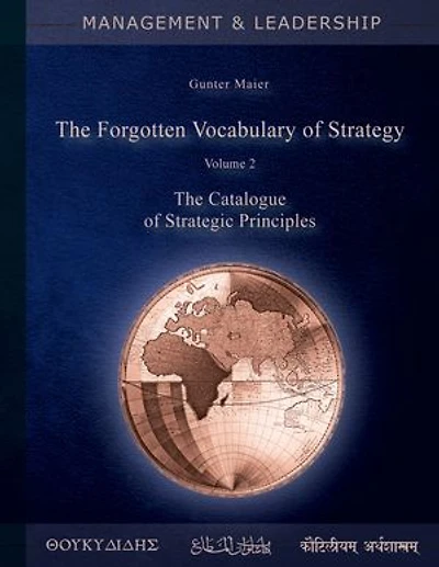 The Forgotten Vocabulary of Strategy Vol.2: Catalogue Strategic Principles